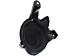Fog Light Cover - Front, Driver and Passenger Side, Black
