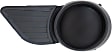 Fog Light Cover - Front, Driver and Passenger Side, Black
