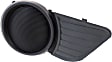 Fog Light Cover - Front, Driver and Passenger Side, Black