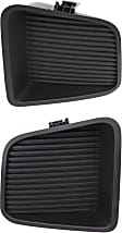 Fog Light Cover - Front, Driver and Passenger Side, Textured Black, For Models With Fog Lights