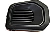 2021 Toyota Tacoma - Front, Driver and Passenger Side Fog Light Cover, Textured Black
