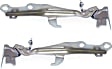 Driver and Passenger Side Hood Hinges