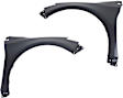 Front, Driver and Passenger Side Fenders