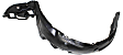 2010 Toyota Corolla - Front, Driver and Passenger Side Fender Liner