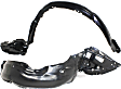 2010 Toyota Matrix Base - Front, Driver and Passenger Side Fender Liner