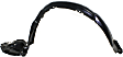 2010 Toyota Matrix Base - Front, Driver and Passenger Side Fender Liner