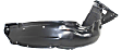 2010 Toyota Matrix Base - Front, Driver and Passenger Side Fender Liner