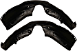 Front, Driver and Passenger Side, Fender Liner