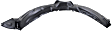 2006-2010 Toyota Sienna - Front, Driver and Passenger Side, Fender Liner