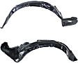 Front, Driver and Passenger Side, Fender Liner