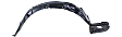 Front, Driver and Passenger Side, Fender Liner