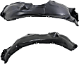 Front, Driver and Passenger Side, Fender Liner