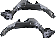 2012 Toyota Highlander - Front, Driver and Passenger Side Fender Liner, For Models Without Towing Package