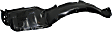 Front, Driver and Passenger Side, Fender Liner