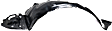 Front, Driver and Passenger Side, Fender Liner