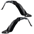 Front, Driver and Passenger Side, Fender Liner