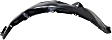 Front, Driver and Passenger Side, Fender Liner