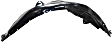 Front, Driver and Passenger Side, Fender Liner