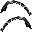 Front, Driver and Passenger Side, Fender Liner, CAPA Certified