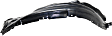 Front, Driver and Passenger Side, Rear Section Fender Liner