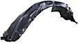Front, Driver and Passenger Side, Fender Liner
