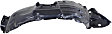Front, Driver and Passenger Side, Fender Liner