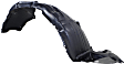 Front, Driver and Passenger Side, Fender Liner