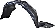 Front, Driver and Passenger Side, Fender Liner