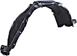 Front, Driver and Passenger Side, Fender Liner