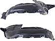 2019 Toyota 4Runner - Front, Driver and Passenger Side Fender Liner, For Models With 17 in. Wheels