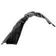 2011-2014 Toyota Sienna - Front, Driver and Passenger Side Fender Liners, without Insulation Foam, with Extension Sheet, Except SE Model