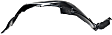 Front, Driver and Passenger Side, Fender Liner