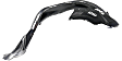 Front, Driver and Passenger Side, Fender Liner