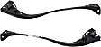 Driver and Passenger Side, Upper Radiator Support Upper Tie Bar