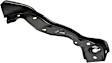 Driver and Passenger Side, Upper Radiator Support Upper Tie Bar, CAPA Certified