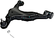 Front, Driver and Passenger Side, Lower Control Arm