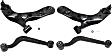 Front, Driver and Passenger Side, Lower Control Arms