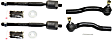 Front, Driver and Passenger Side, Inner and Outer Tie Rod Ends