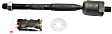 Front, Driver and Passenger Side, Inner and Outer Tie Rod Ends