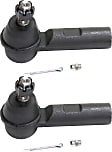 Front, Driver and Passenger Side, Outer Tie Rod Ends