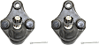 Front, Driver and Passenger Side, Lower Ball Joints