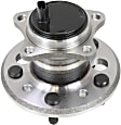 Front and Rear, Driver and Passenger Side Wheel Hub, 5 Lugs, With Bearing, With Sensor, 3.0L, 6Cyl