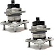 Rear, Driver and Passenger Side Wheel Hub, 4 Lugs, With Bearing, With Sensor, 1.5L, 4Cyl