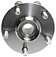 Front and Rear, Driver and Passenger Side Wheel Hub, 5 Lugs, With Bearing