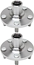 2005 Toyota Corolla - Front, Driver and Passenger Side Wheel Hub, 5 Lugs, Without Bearing