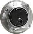 2010 Toyota Corolla - Front and Rear Wheel Hub, 5 Lugs, Front - Without Bearing; Rear - With Bearing, With Sensor