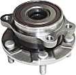 2008-2015 Scion xB - 2-Wheel Set Front, Driver and Passenger Side Wheel Hubs, With Bearing, 4 Cyl., 1.8/2.4/2.5L Engines