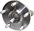 Front and Rear, Driver and Passenger Side Wheel Hub, 5 Lugs, With Bearing, With Sensor, 2.4L, 4Cyl