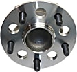 2013 Toyota Camry SE - Front and Rear, Driver and Passenger Side Wheel Hub, 5 lugs, Front - Without Bearing; Rear - With Bearing