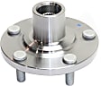 2013 Toyota Camry SE - Front and Rear, Driver and Passenger Side Wheel Hub, 5 lugs, Front - Without Bearing; Rear - With Bearing